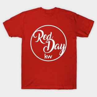 Red Day Cursive T-Shirt